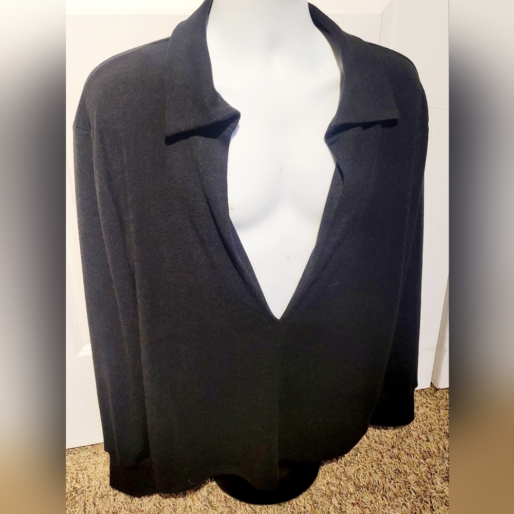 NWT Heyson Elegant Black Women's Sweater